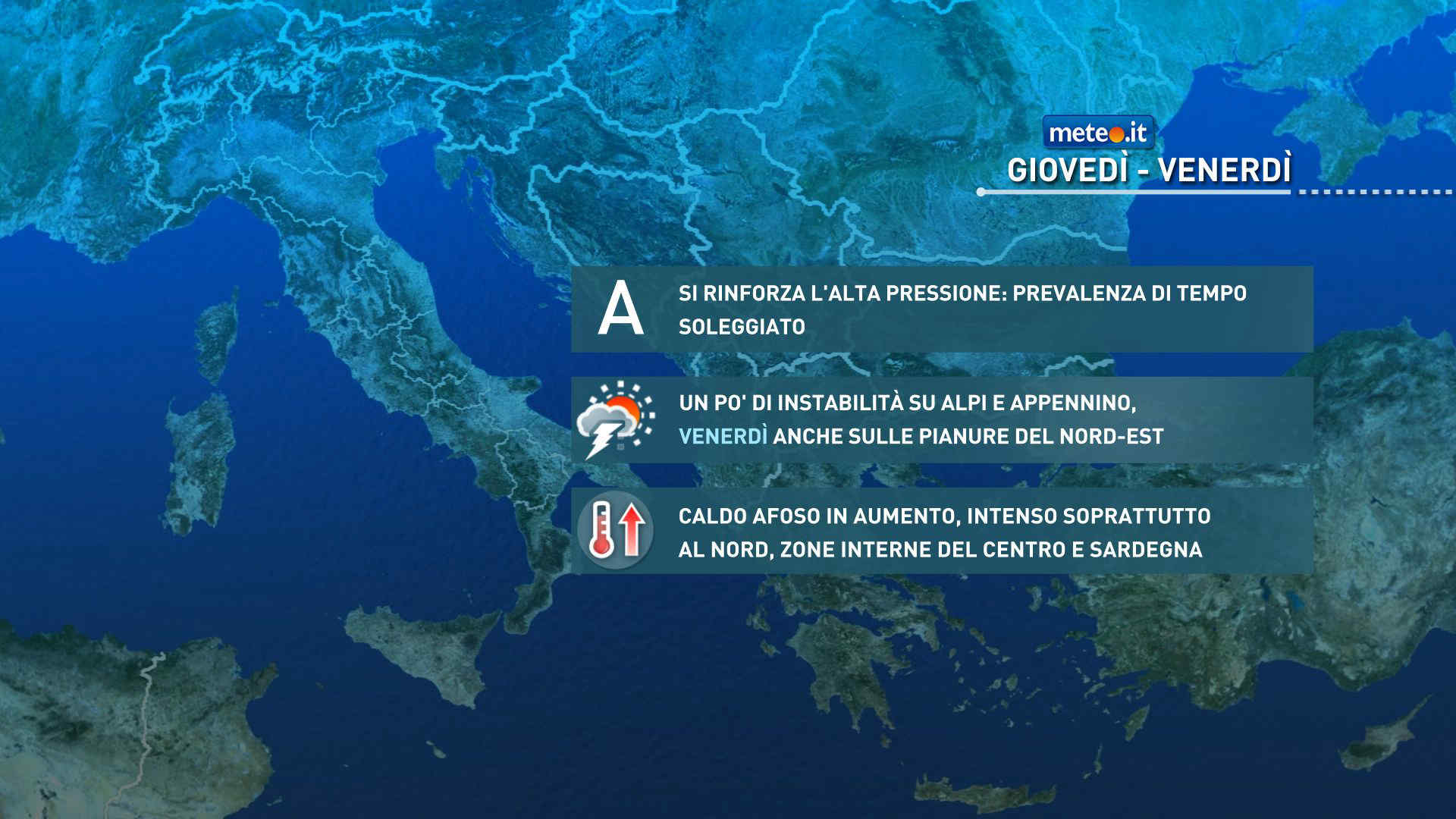 Meteo, Anticiclone nord-africano protagonista: forte ondata di caldo sull'Italia