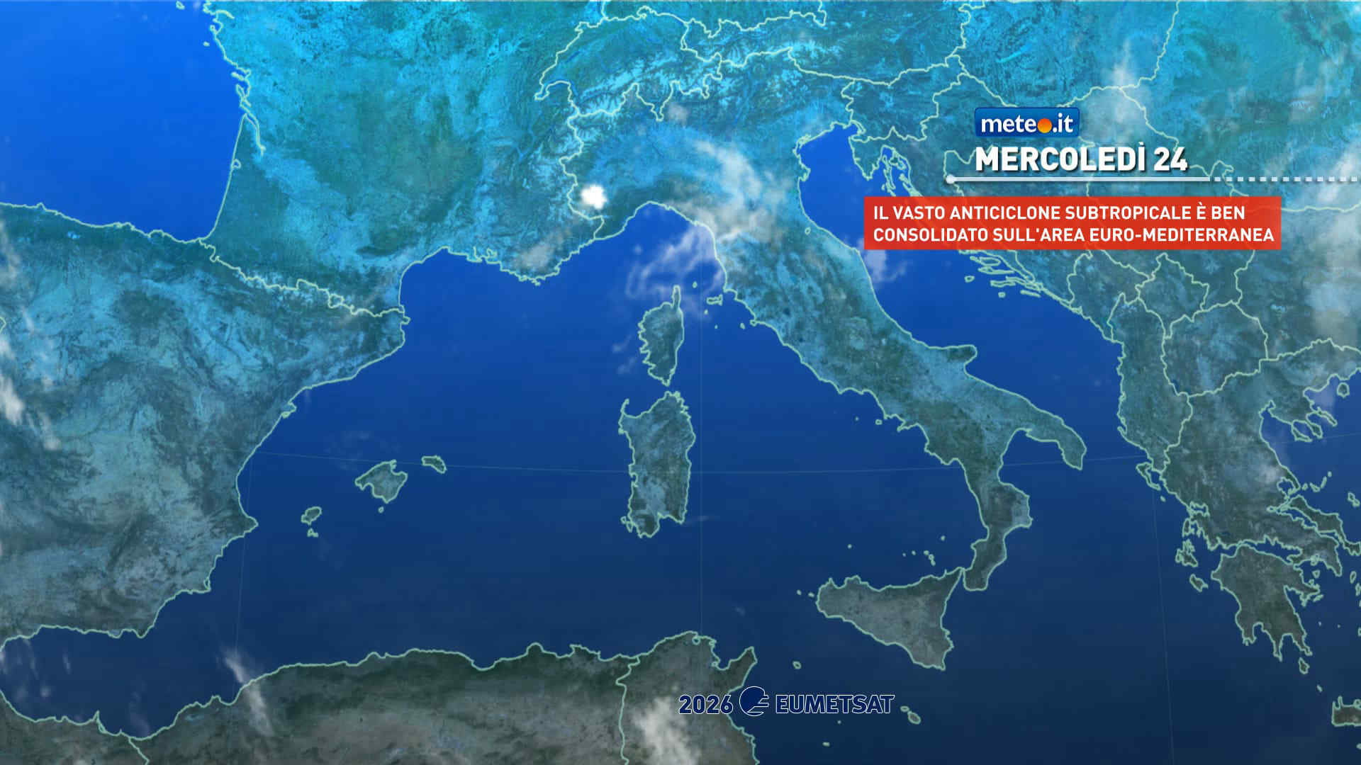 Meteo: insiste il caldo africano! Attenzione oggi (24 giugno) ai temporali di calore