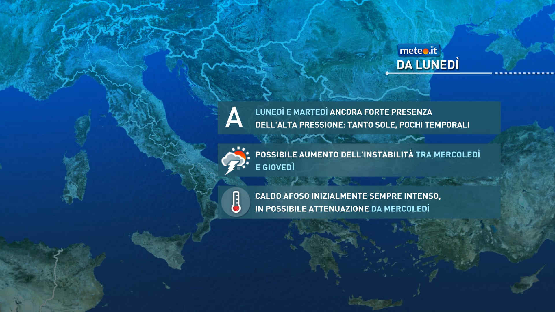 Meteo: fine giugno/inizio luglio roventi. Poi calo termico e possibile maltempo!