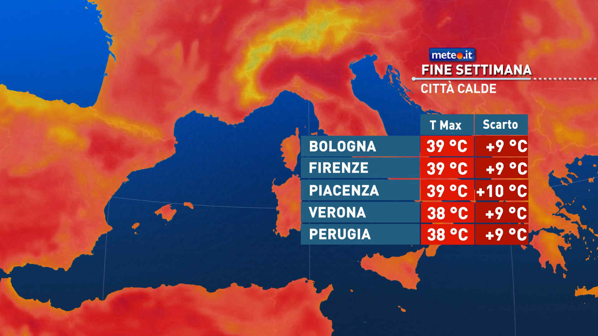 Meteo: ultimo weekend di giugno caldo e afoso giorno e notte!