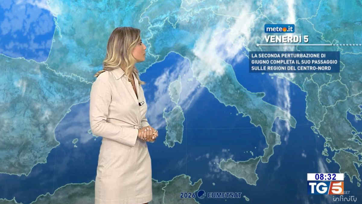Meteo, perturbazione in transito al Centro-nord, caldo al Sud: le previsioni
