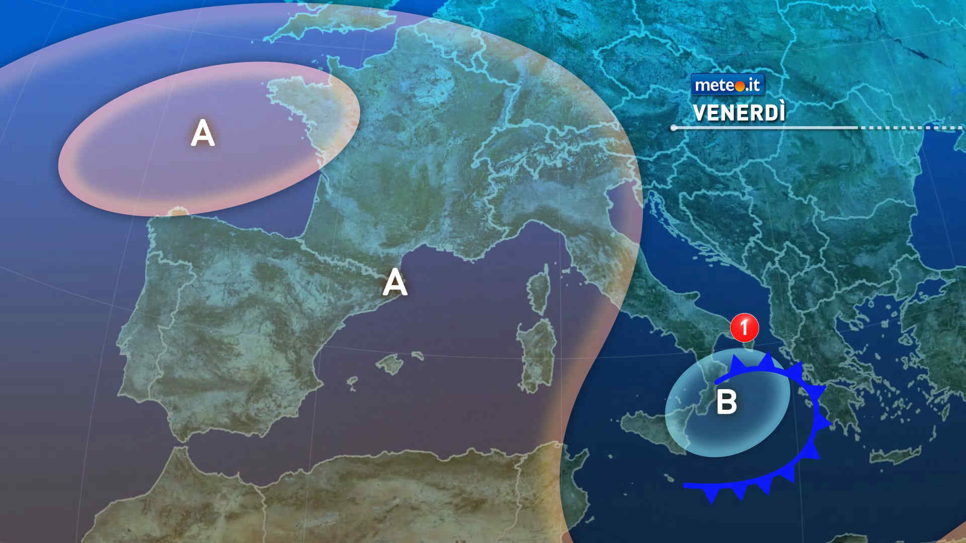 Meteo, fase instabile e più fresca verso Sud: le previsioni