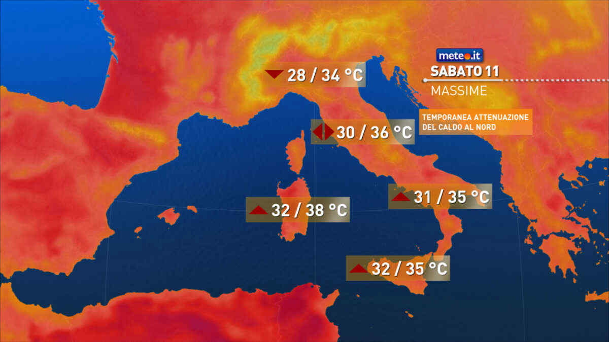 Meteo: weekend caldissimo al Centro-Sud e Isole! Le previsioni