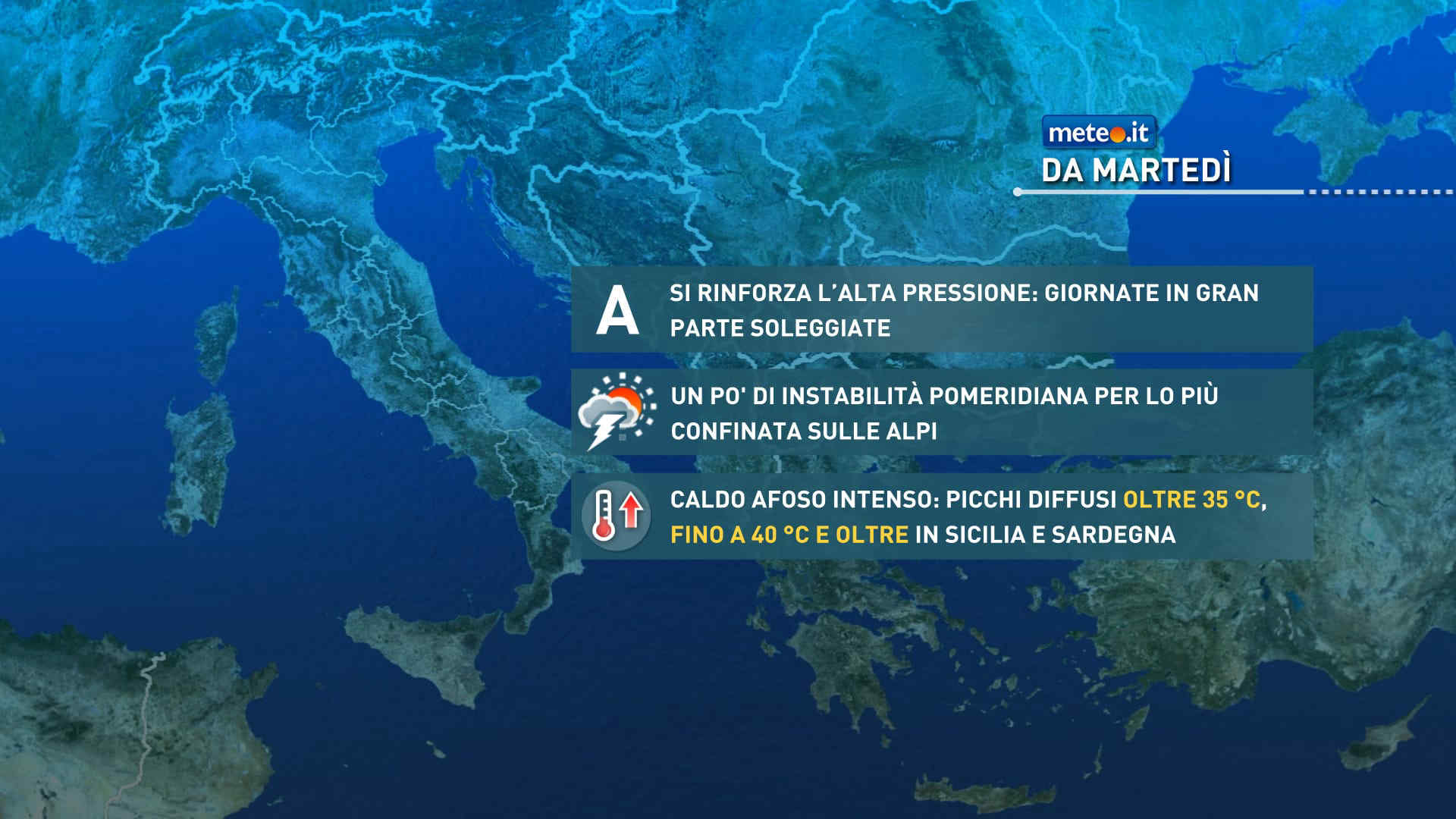 Meteo, ondata di caldo: la prossima settimana verso i 45 gradi in Sardegna