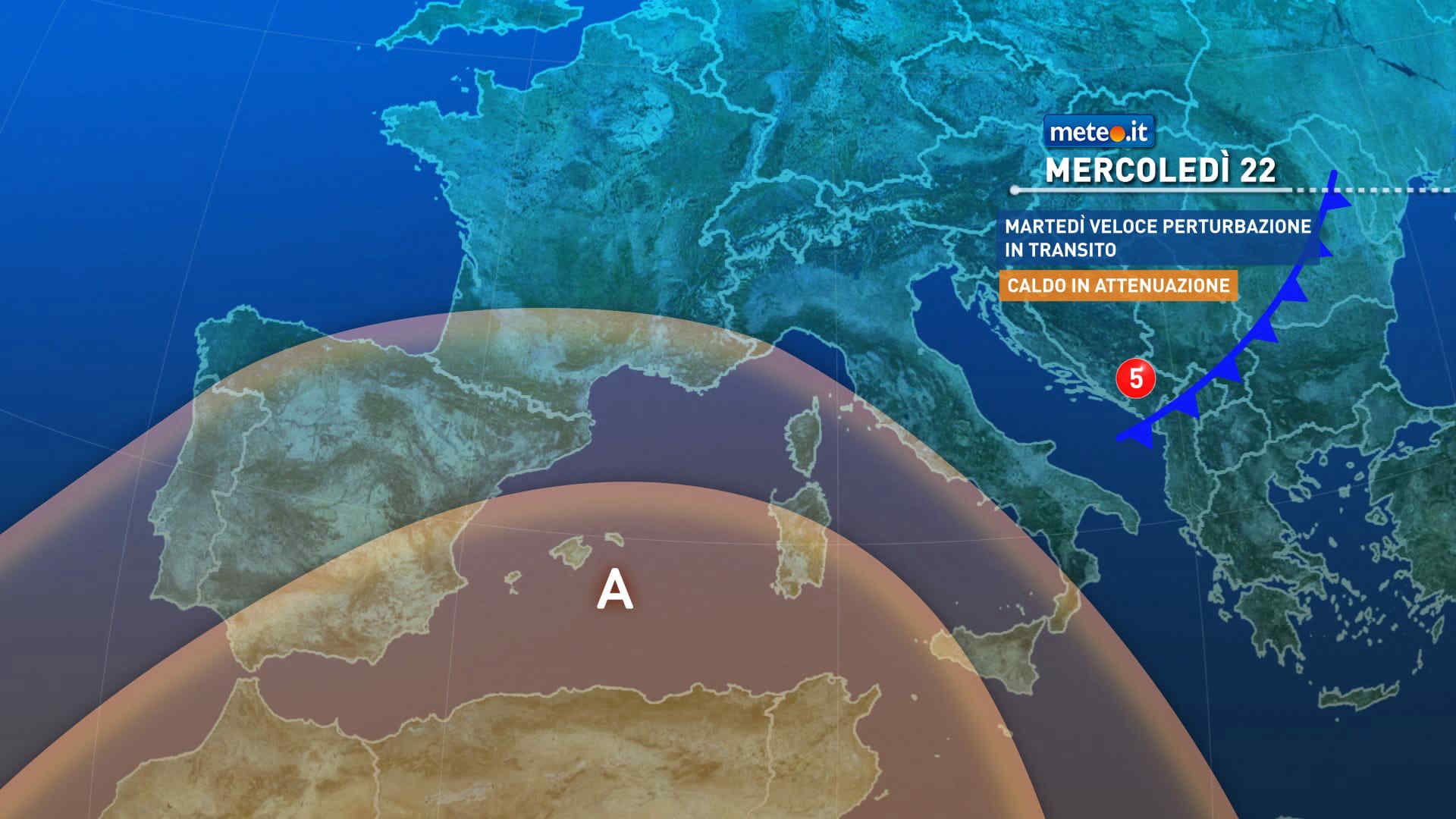 Meteo: nuova settimana con aria fresca e maltempo! La tendenza