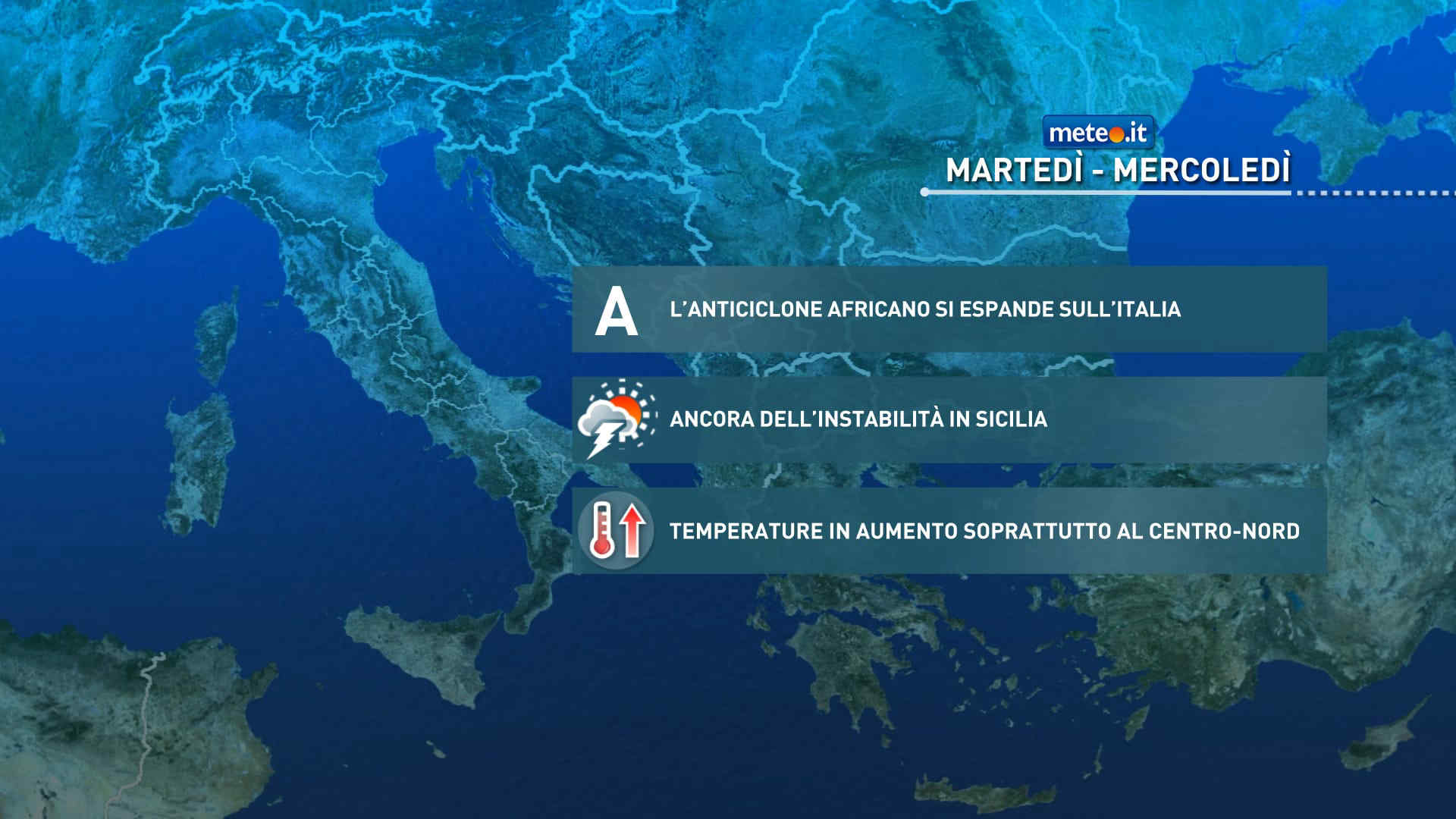 Meteo, le previsioni per il 28 e 29 luglio