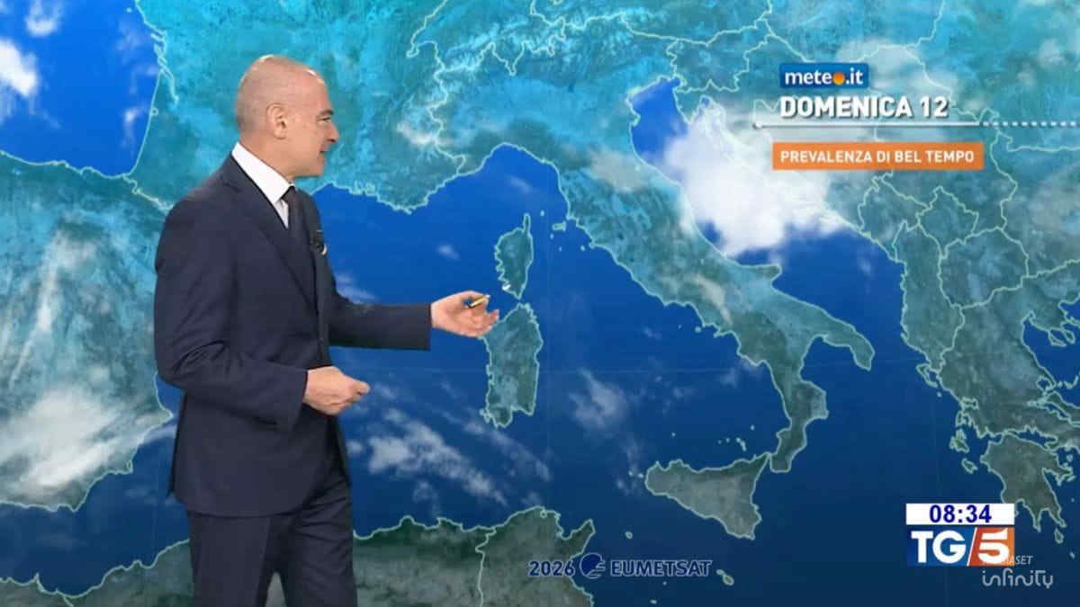 Meteo, sole e caldo afoso in aumento: le previsioni del 12-13 luglio