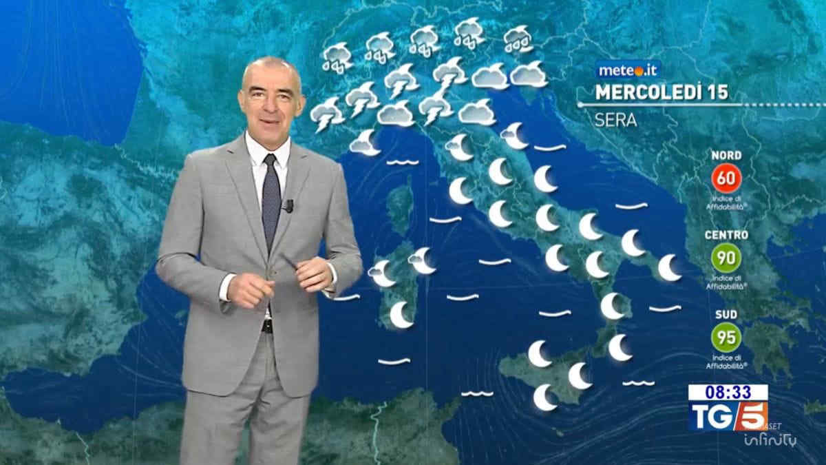 Meteo, gran caldo sull'Italia ma attenzione ai temporali al Nord: le previsioni del 15-16 luglio