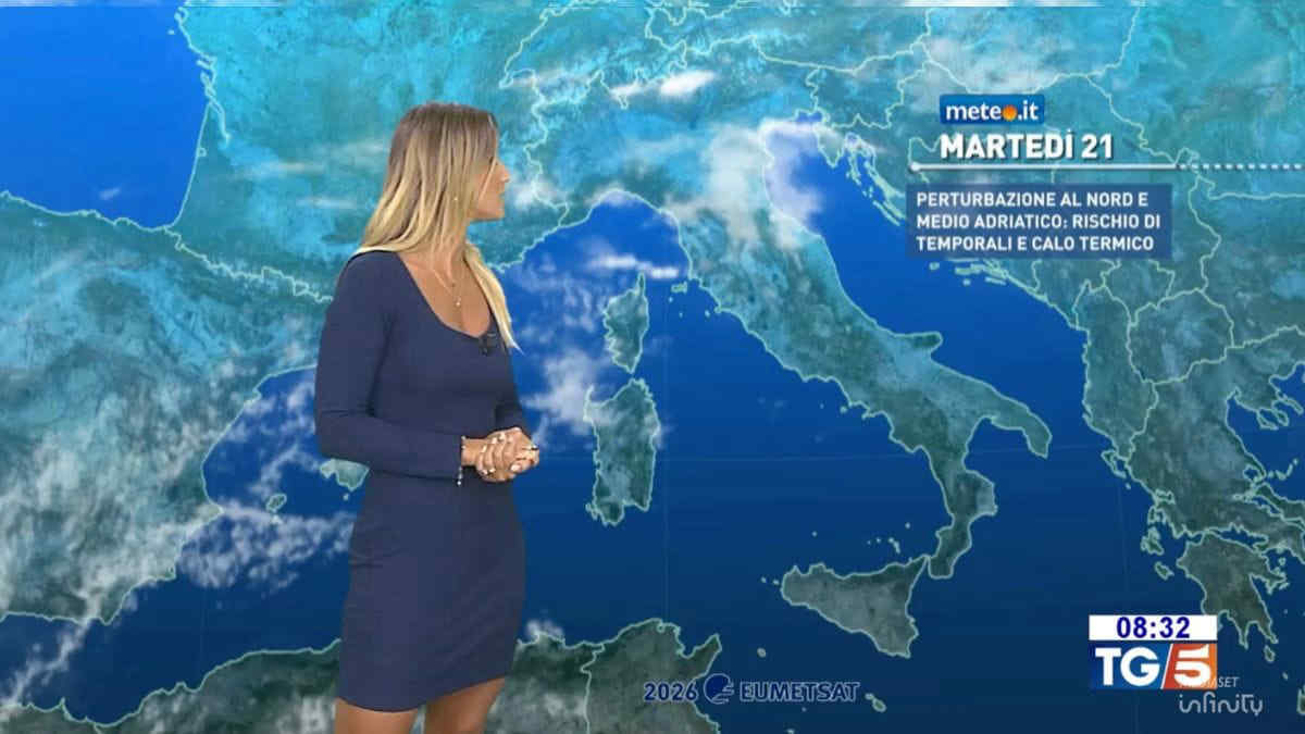 Meteo, temporali al Nord e medio Adriatico con calo termico: le previsioni