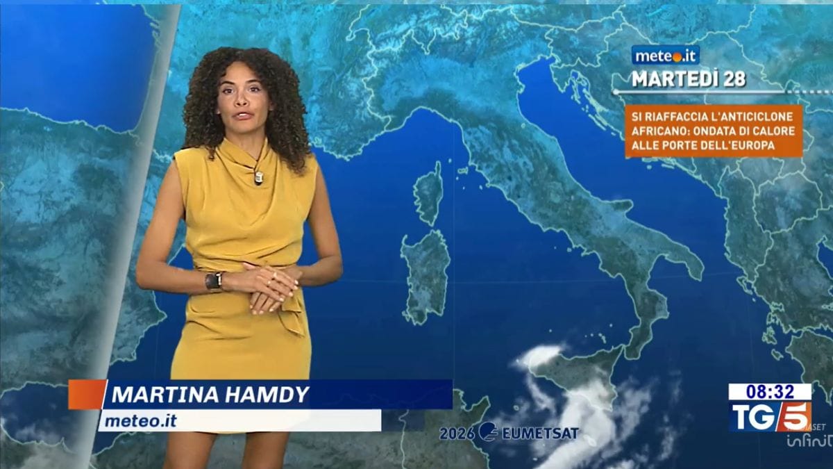 Meteo: tempo instabile al Sud! Caldo in aumento al Centro-Nord