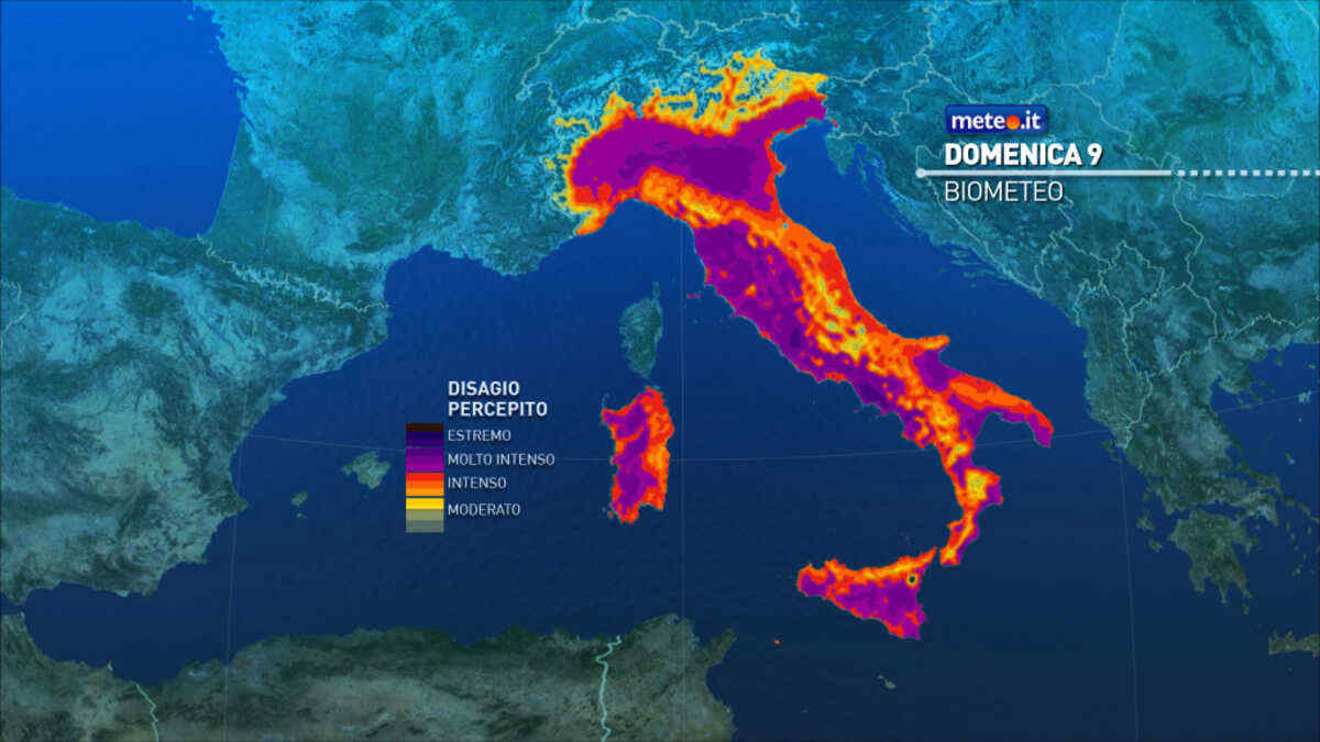 Meteo, la quarta ondata di calore persiste con massime sempre molto elevate