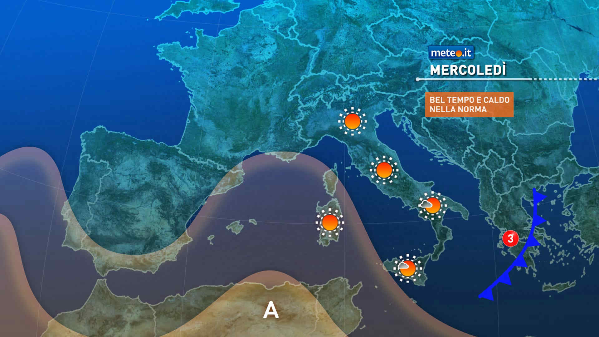 Meteo, Italia divisa tra temporali e caldo intenso: la tendenza
