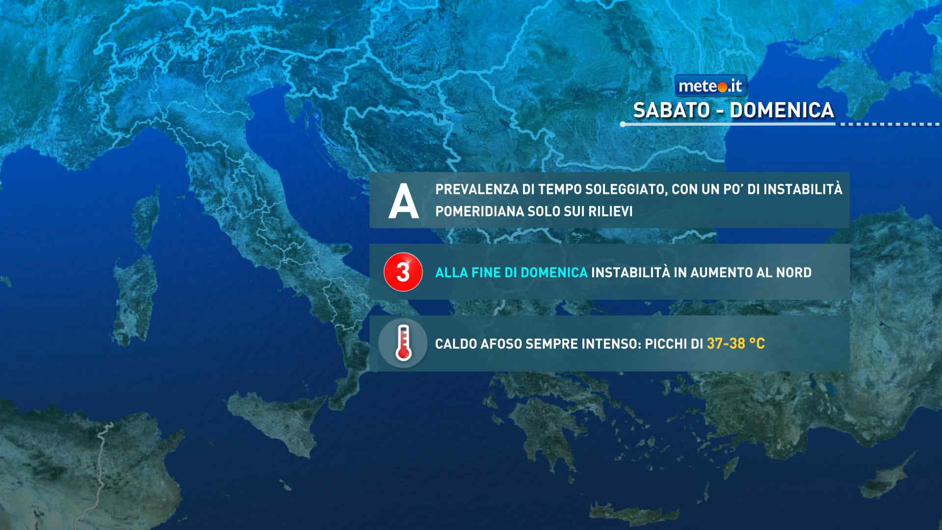 Meteo, Ferragosto con caldo e afa poi forti temporali al Nord: le previsioni