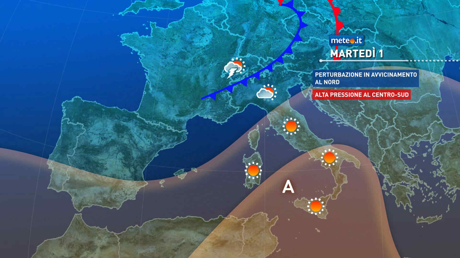 Meteo: caldo più sopportabile a inizio settembre! Poi nuovo rialzo termico?