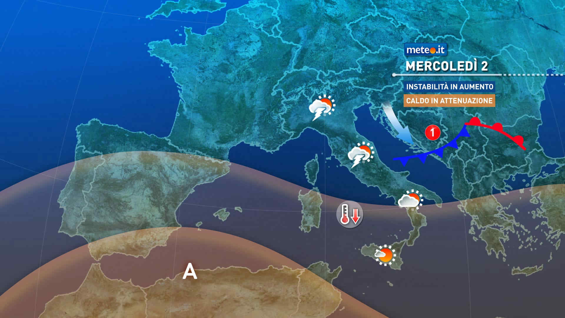 Meteo: nella seconda parte della settimana ancora caldo anomalo!