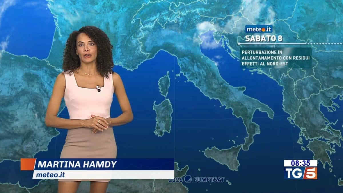 Meteo, weekend caldo e afoso al Centro-Sud, temporali sui rilievi