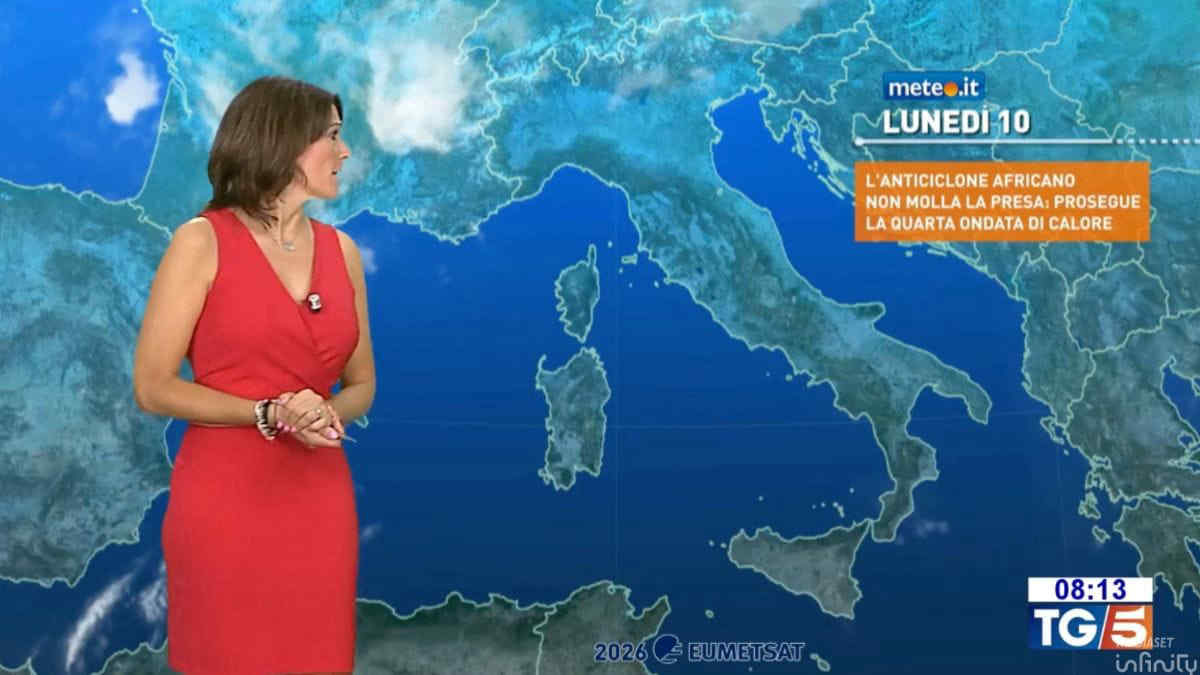 Meteo, prosegue l'ondata di caldo, qualche temporale sui rilievi: le previsioni del 10-11 agosto