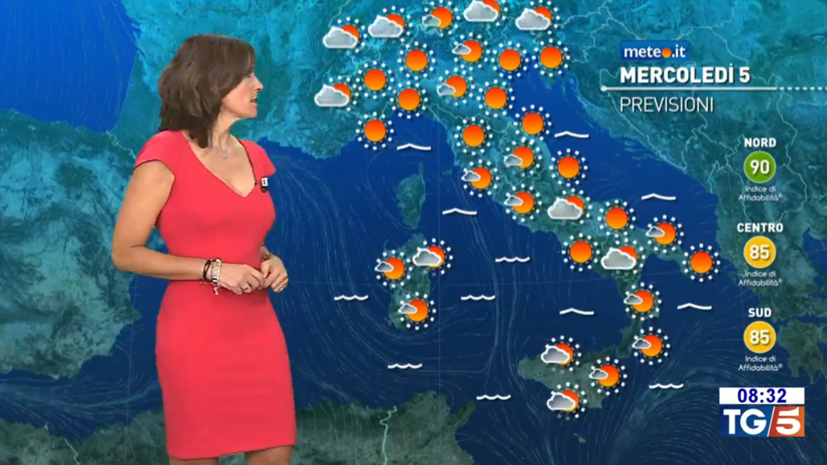 Meteo, Italia nella morsa della quarta e intensa ondata di caldo