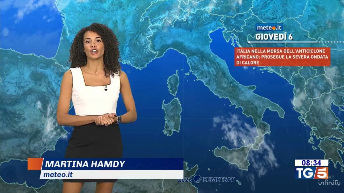 Meteo: calura fino a Ferragosto! Breve stop al Nord tra 7 e 9 agosto
