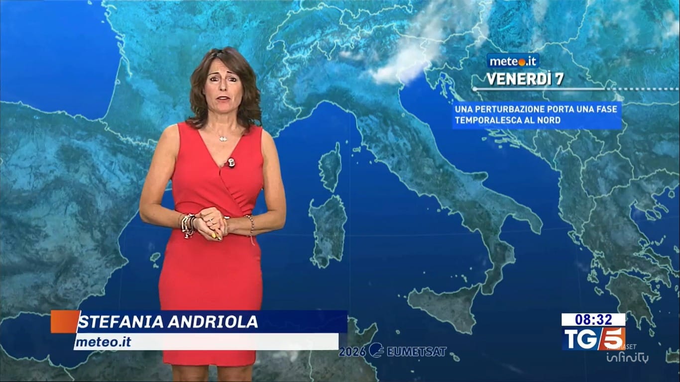 Meteo: 7 agosto con maltempo al Nord e rischio nubifragi. Altrove caldo estremo