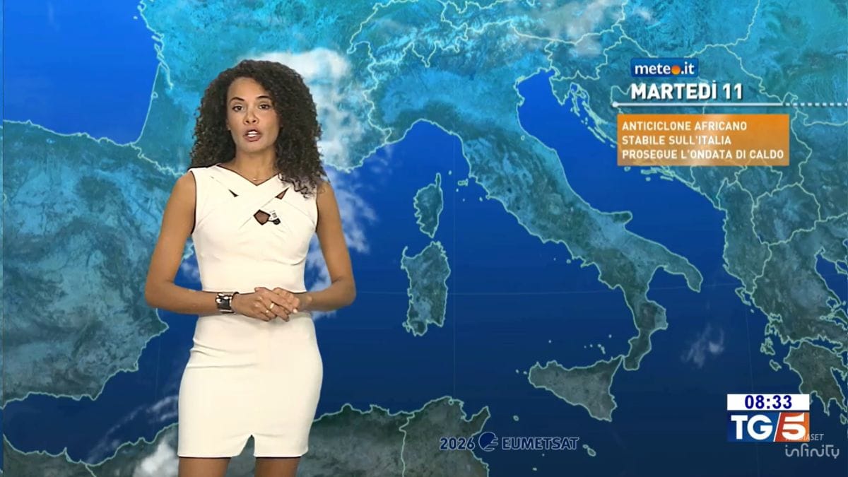 Meteo: caldo e afa! Temporali di calore pomeridiani, anche forti
