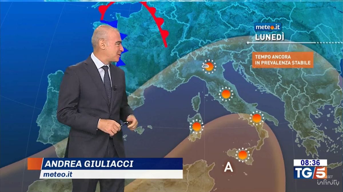 Meteo: oggi (23 agosto) sole e caldo in aumento! Sud e Isole verso nuovi picchi estremi