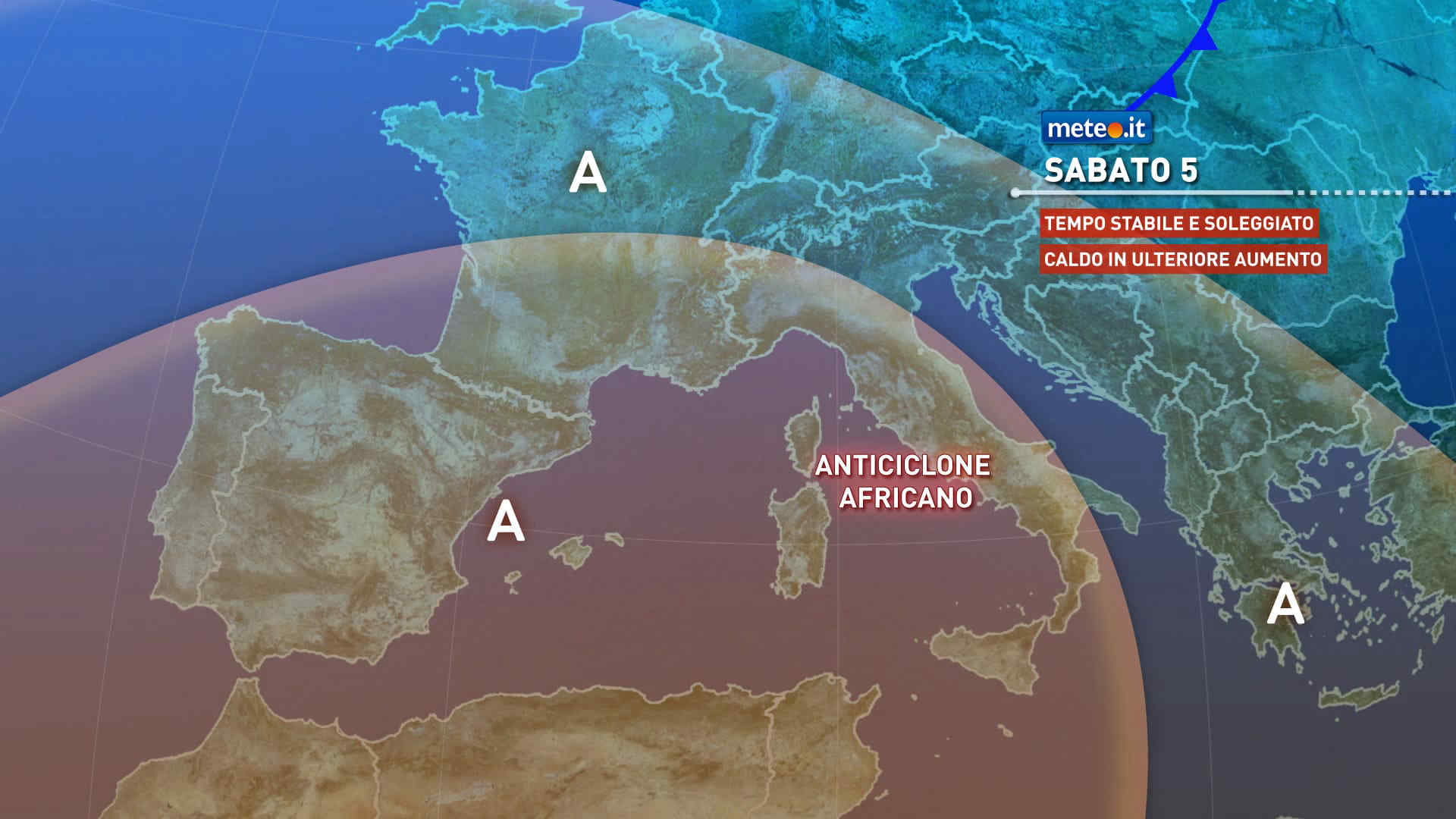 Meteo, tempo stabile e caldo in aumento: le previsioni del 4-5 settembre