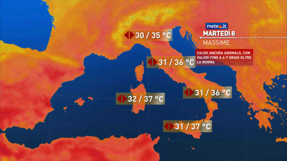Meteo, si conferma un cambio sostanziale della circolazione