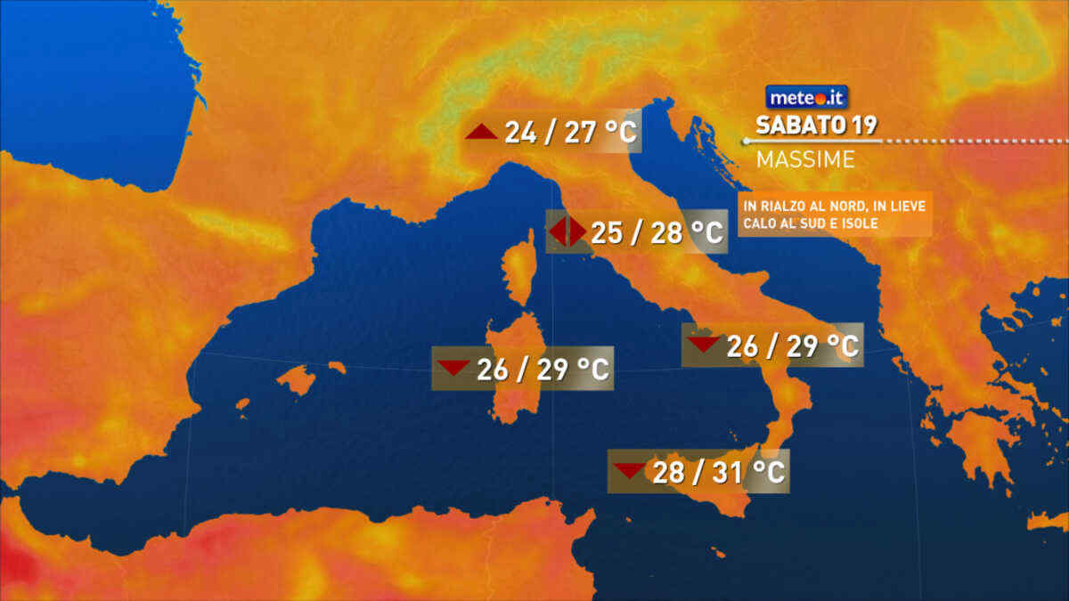 Meteo: domani (19 settembre) molta instabilità al Centro-Sud