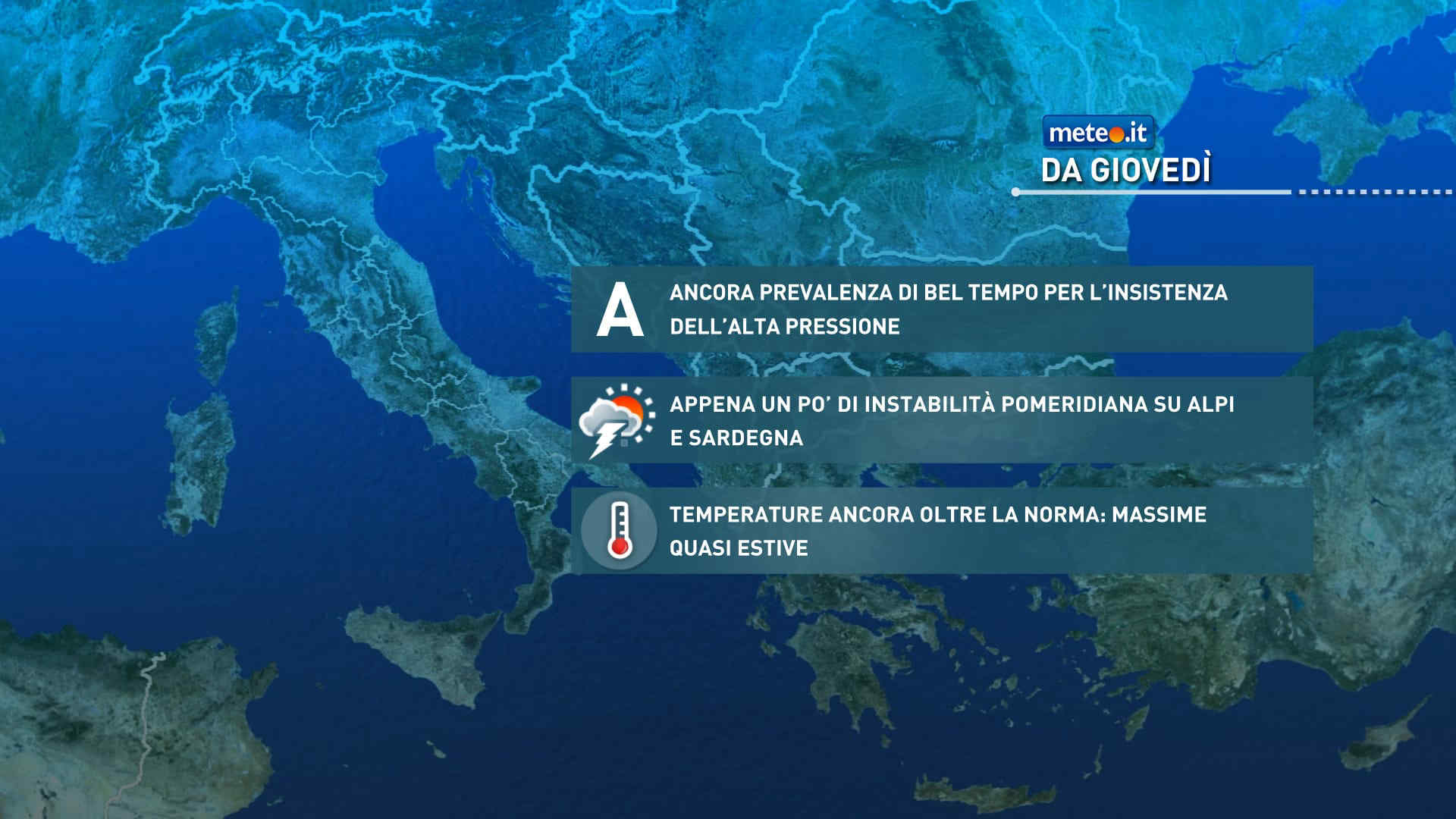 Meteo: ottobre al via nel segno di anticiclone e caldo fuori stagione!