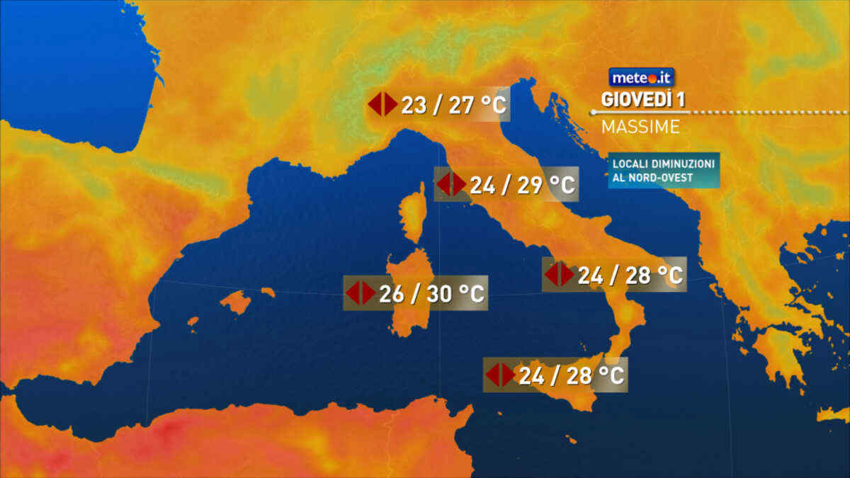 Meteo: 1 ottobre più variabile in alcune zone! Clima sempre mite
