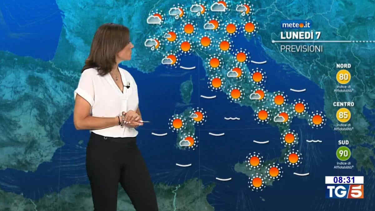 Meteo, caldo rovente a inizio settimana poi arriva la svolta