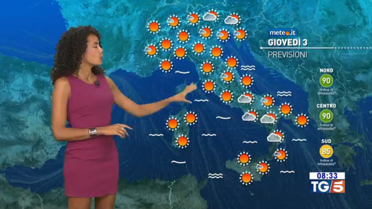 METEO, CALDO IN AUMENTO: TEMPERATURE OLTRE I 35 GRADI