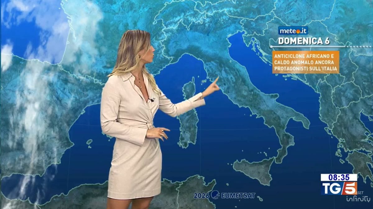 Meteo: fino a martedì 8 caldo e pochi temporali. Dal 9 settembre cambia tutto!
