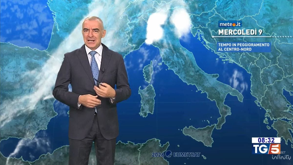 Meteo 9 settembre: maltempo al Nord, Sud ancora molto caldo!
