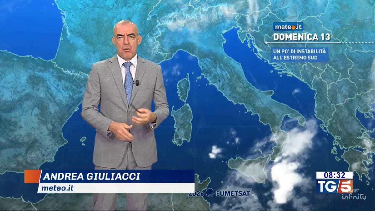 Meteo: domenica 13 perlopiù stabile! Clima finalmente piacevole