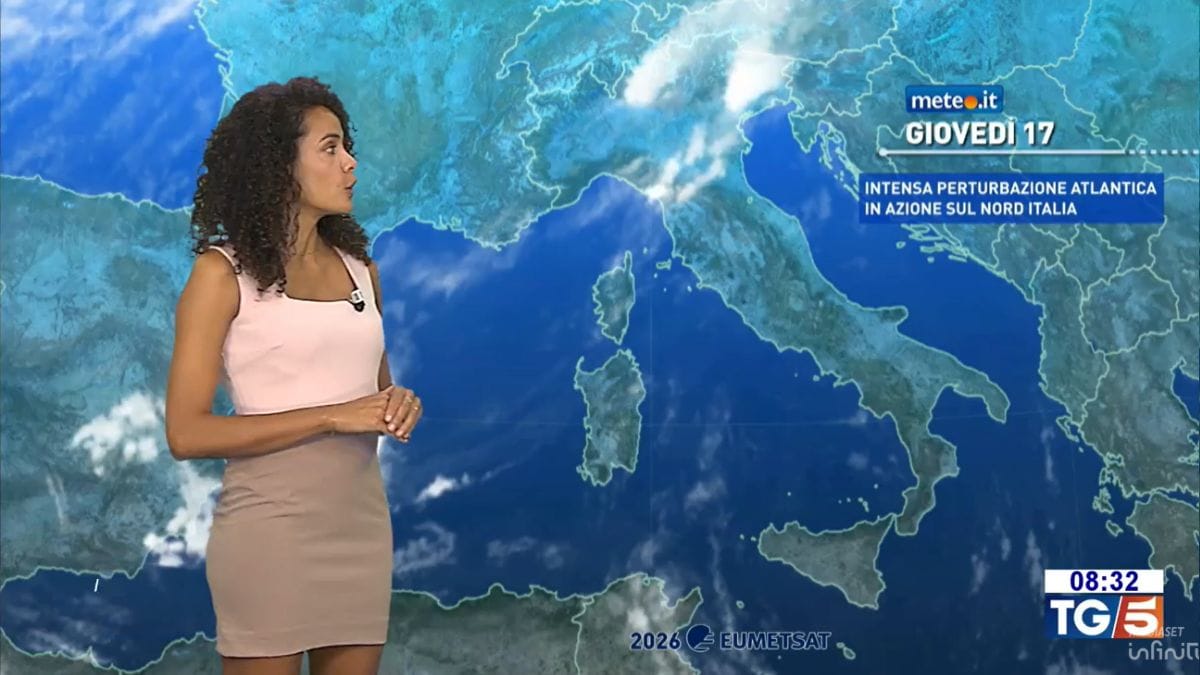 Meteo: oggi (17 settembre) forte maltempo al Centro-Nord e calo termico