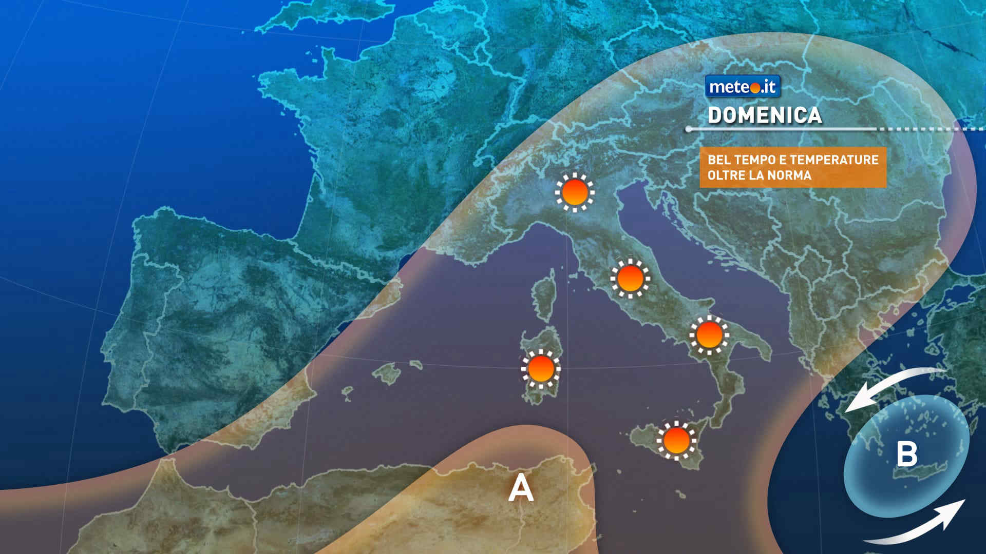 Meteo, le previsioni per il fine settimana del 3 e 4 ottobre