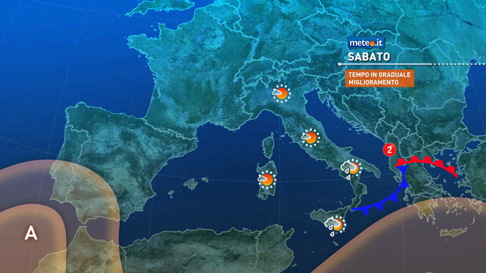 Meteo: weekend al via con atmosfera instabile al Sud. Clima autunnale