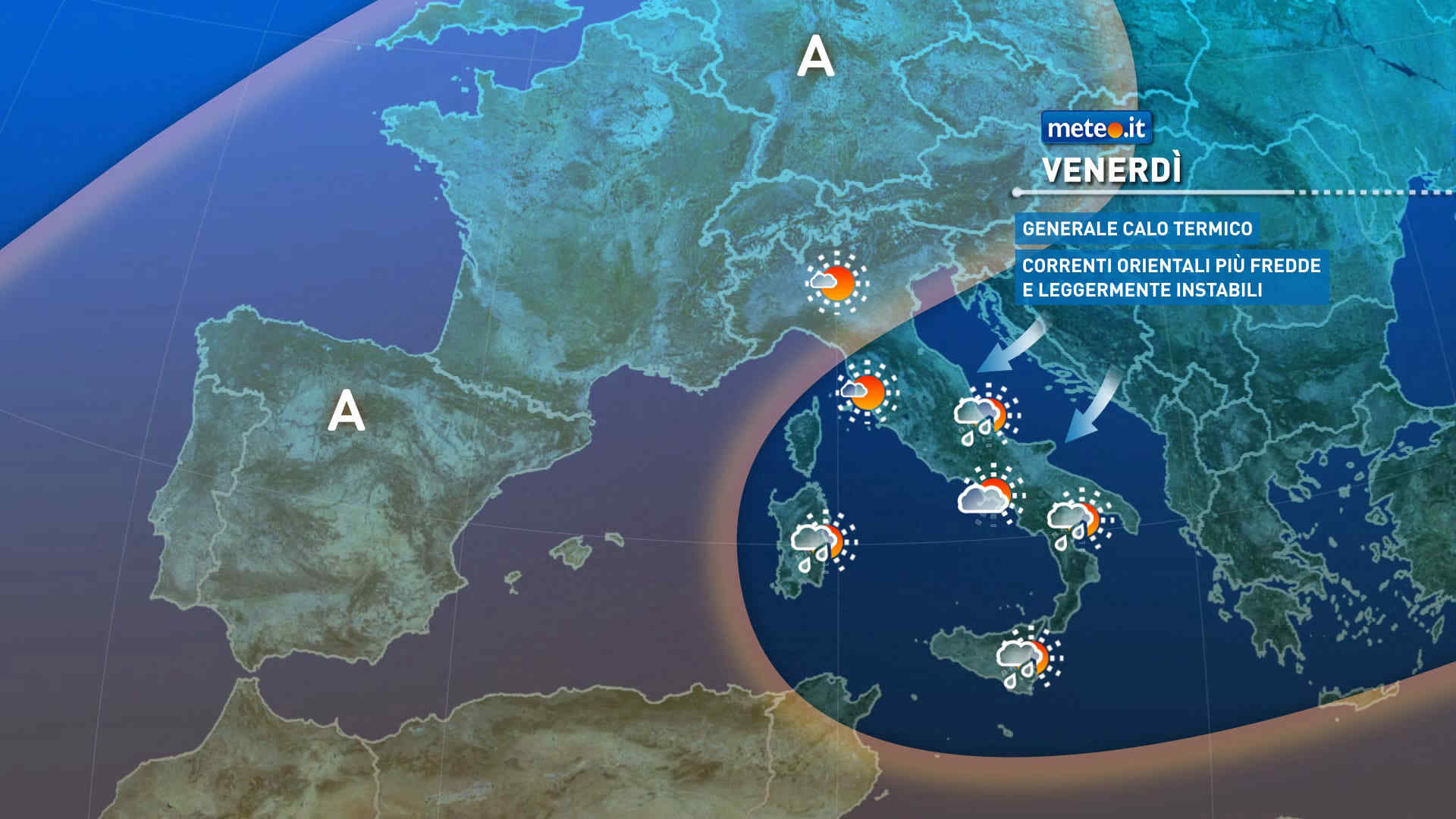 Meteo: verso Ognissanti con calo termico e piogge? La tendenza