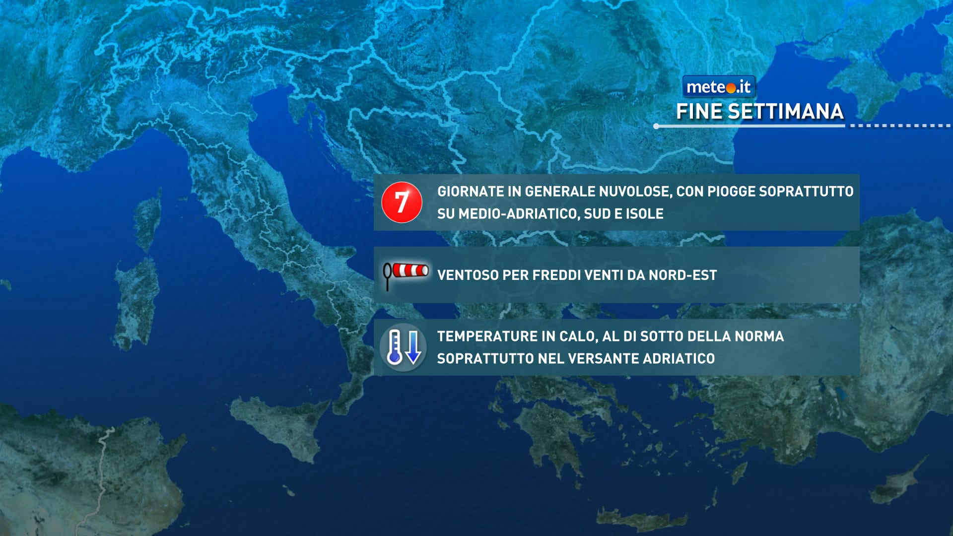 Meteo: nel weekend di Ognissanti irruzione fredda e assaggio d'inverno!