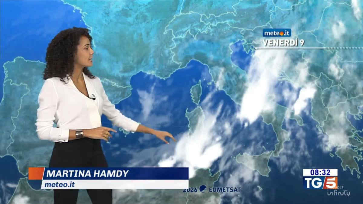 Meteo, la perturbazione n.2 si dirige verso l'estremo Sud e la Sicilia