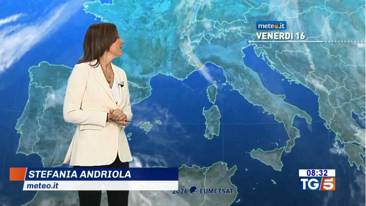 Meteo, venerdì 16 ottobre di tempo stabile. Perturbazione in vista