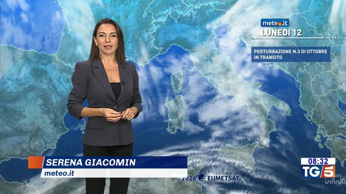 Meteo: inizio di settimana con temporali al Centro-Sud. Le previsioni