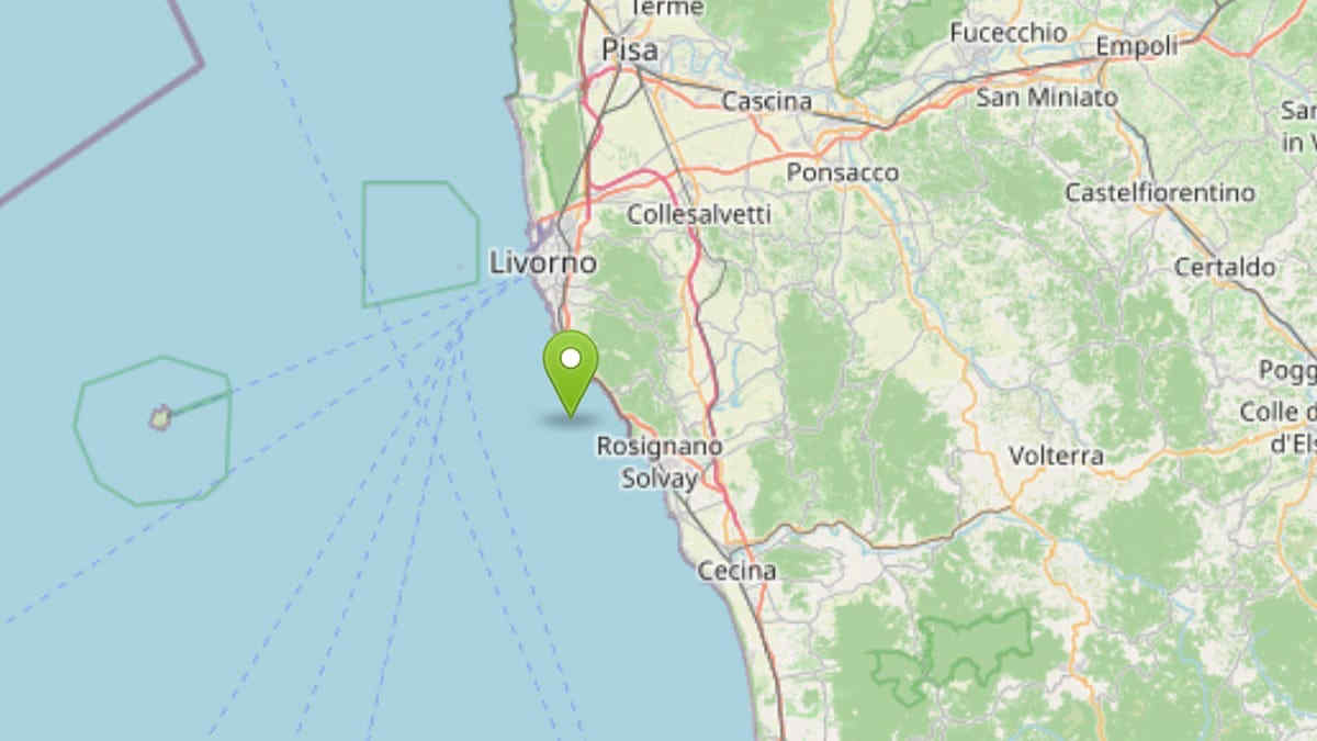 Terremoto oggi a Livorno, scossa di magnitudo 3.3 sulla costa: avvertita dalla popolazione